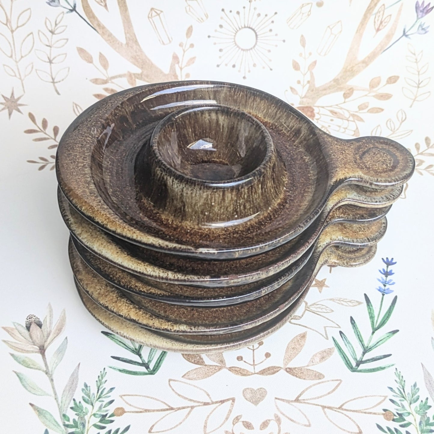Fat Lava egg cups, set of 5