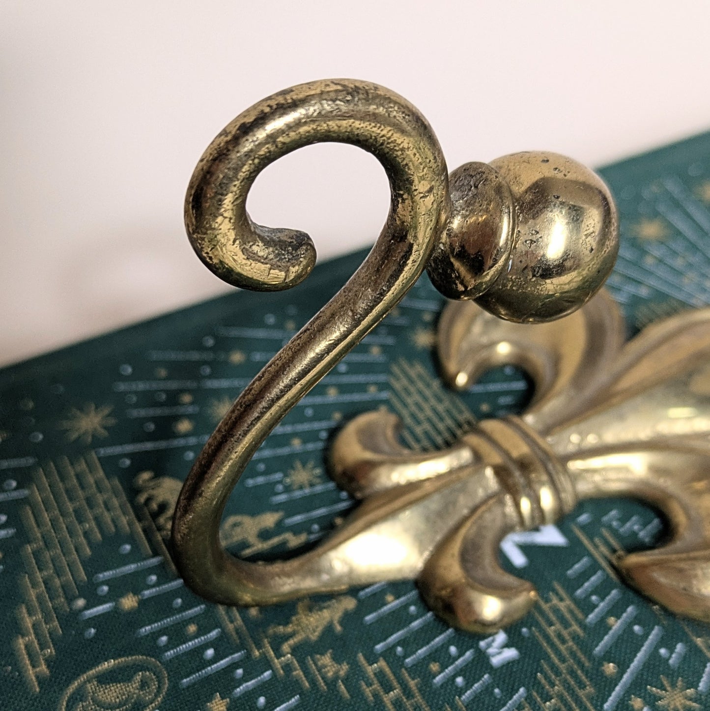 Brass hook lily