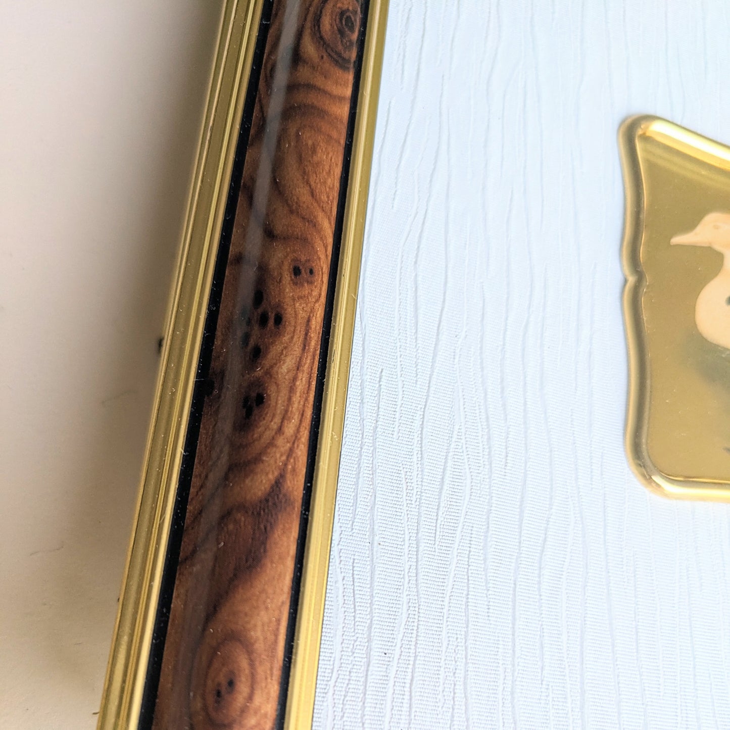 Goldlithographie Enten 3er Set