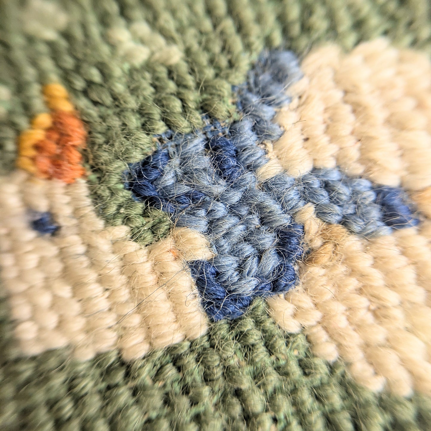 Embroidery picture goose