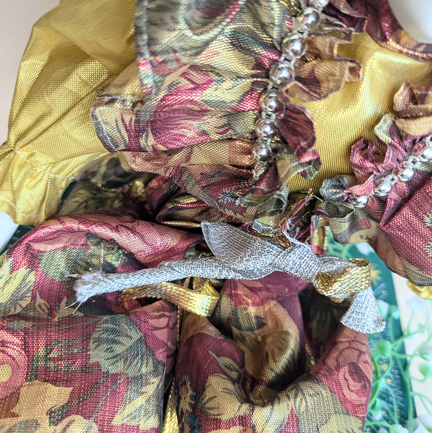 Venetian Harlequin Doll Gold