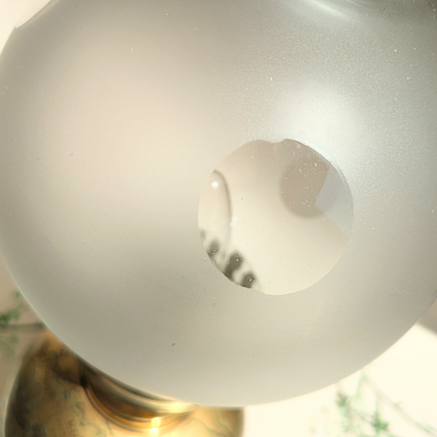 Lamp Hollywood Regency globe