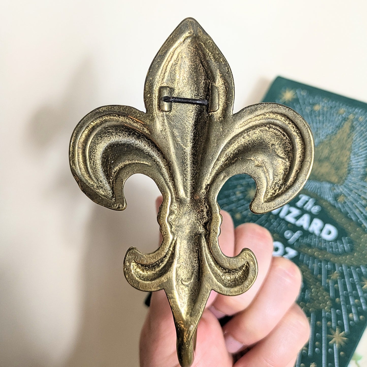 Brass hook lily