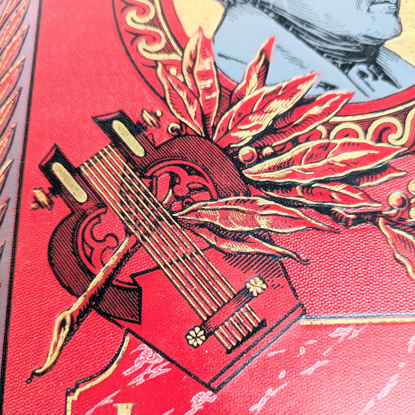 Book “Immermann - Der Oberhof” in red