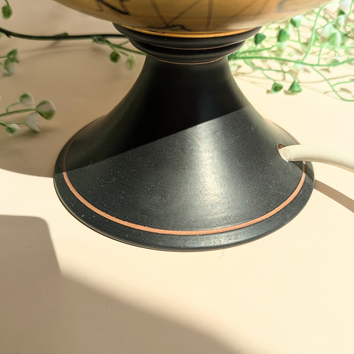 Lamp Hollywood Regency globe