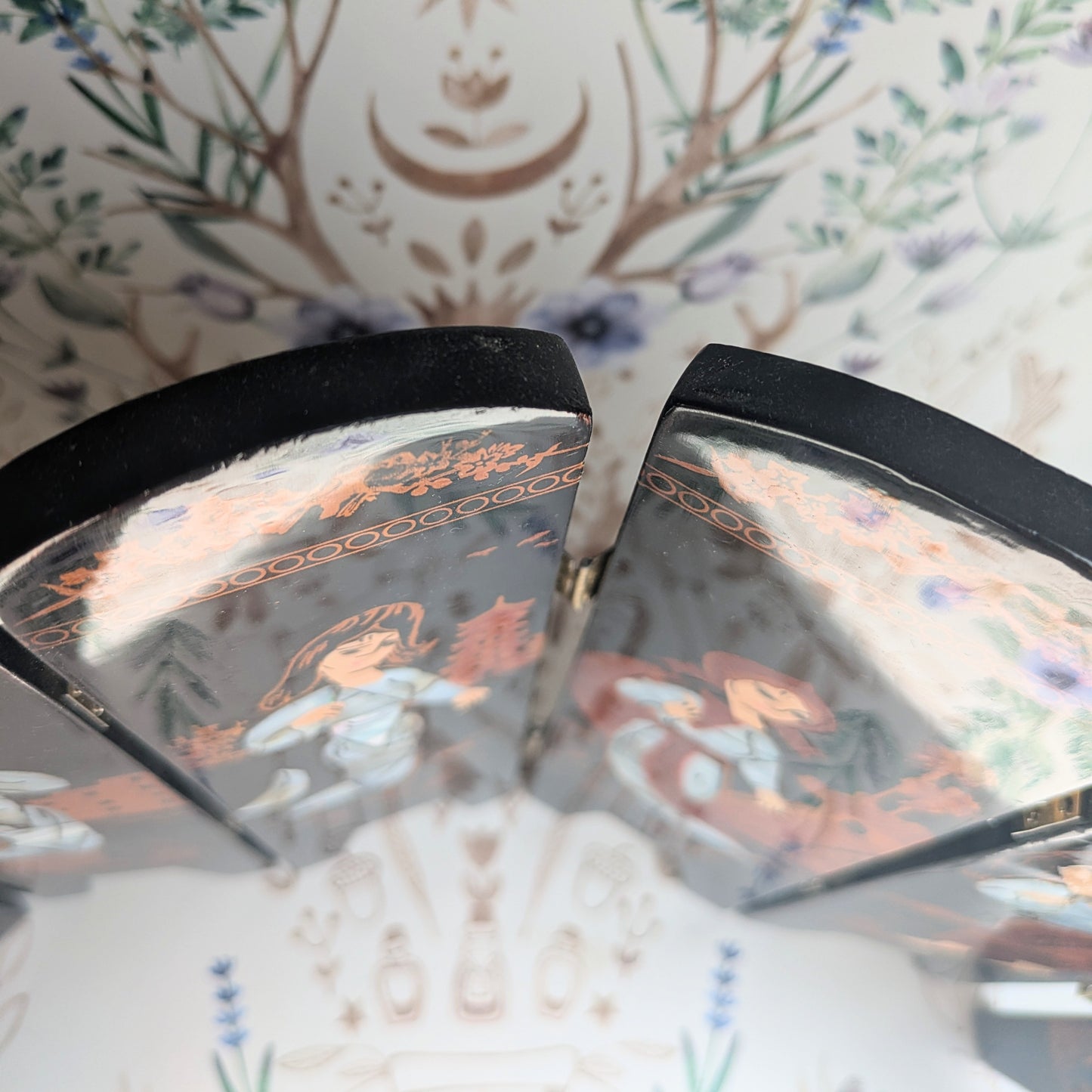 Paravent de table asiatique